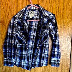 Boys button up western shirt, size 5